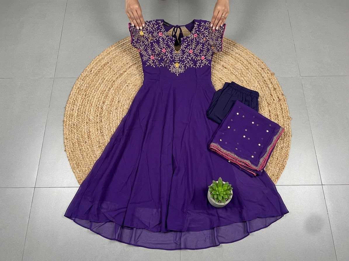 YNF Wholesale Georgette Embroidery Suits KESH210 DIYA | Surat Manufacturer