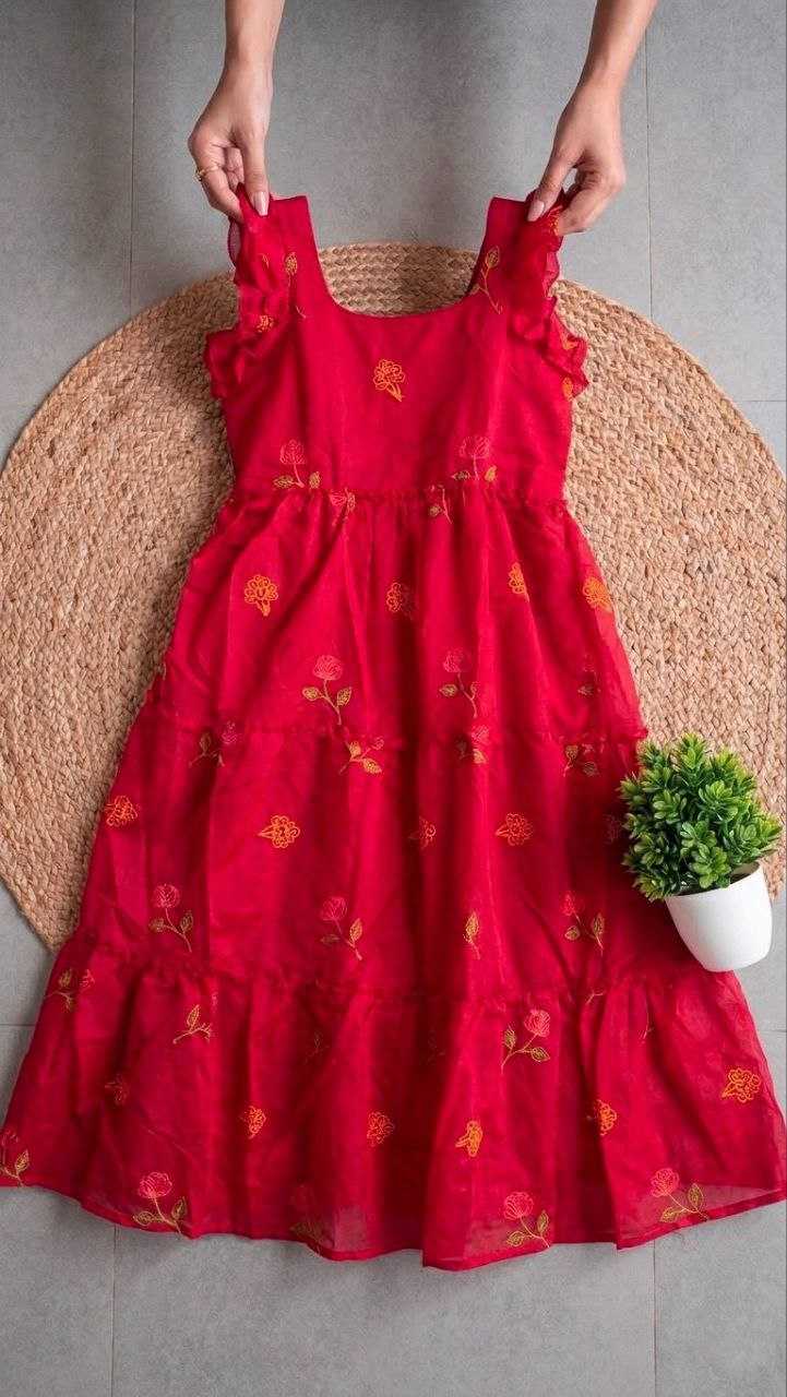 YNF Wholesale Chanderi Cotton Maxi Dresses KESH210 Hasina | Surat Manufacturer