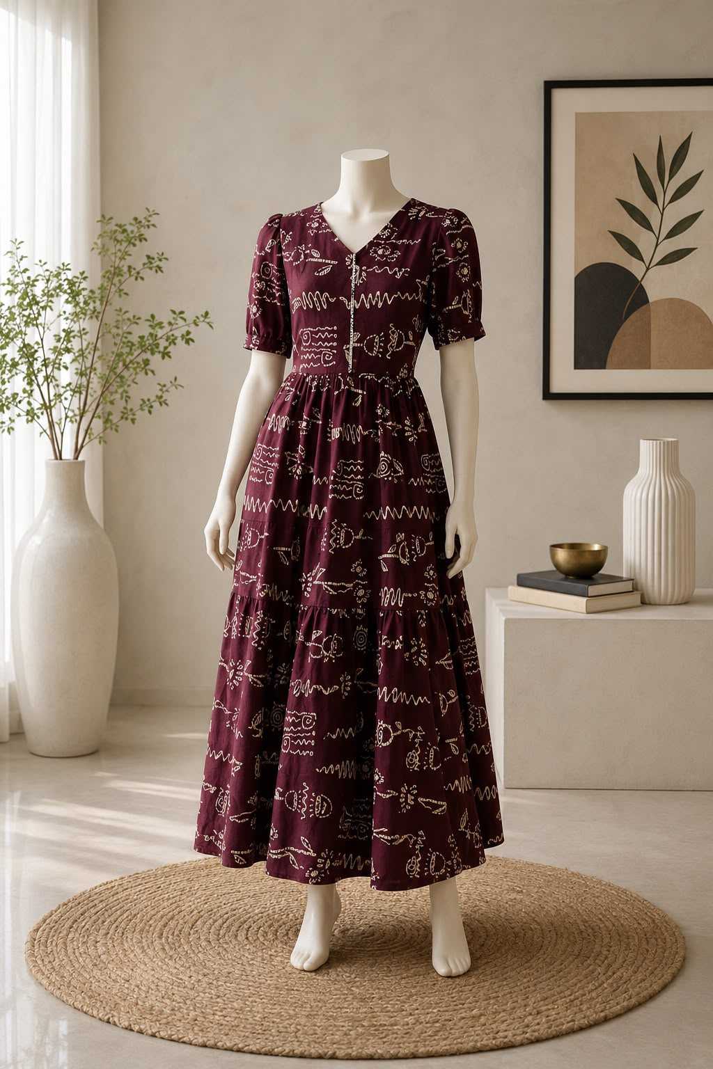 YNF Wholesale Pure Cotton Designer Dresses KESH210 Ints | Surat Manufacturer