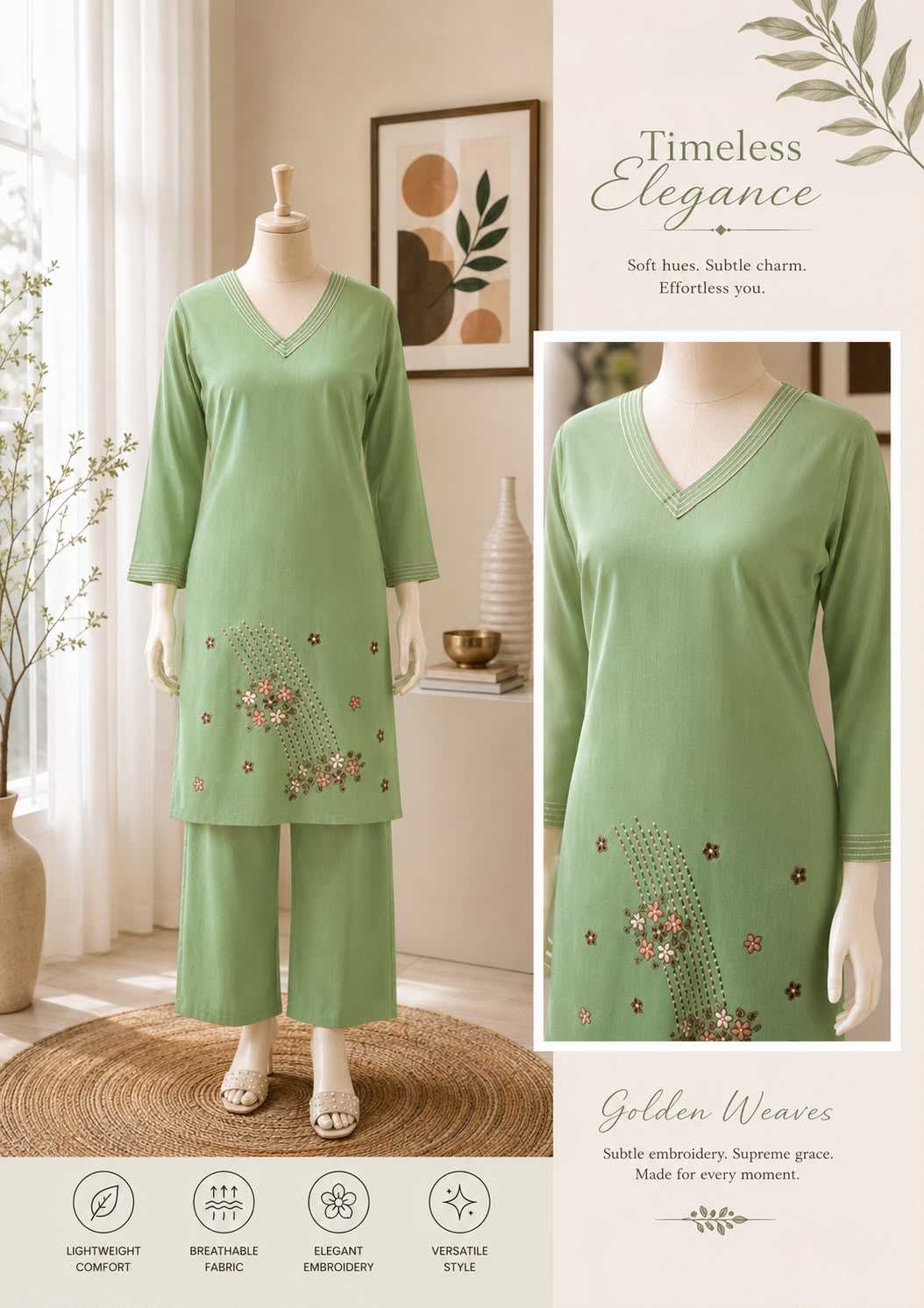 YNF Wholesale Viscose Co-ord Set KESH210 NIHARIKA | Surat Manufacturer