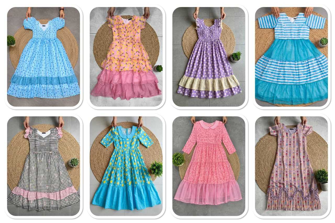 YNF Wholesale Cotton Printed Gowns KESH210 Nts | Surat Manufacturer