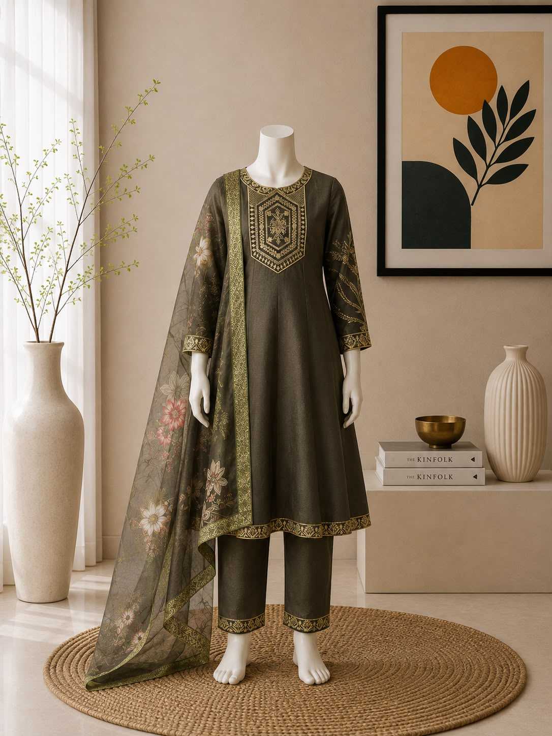 YNF Wholesale Fancy Kids Suit KESH210 Regal Festive Shades | Surat Manufacturer