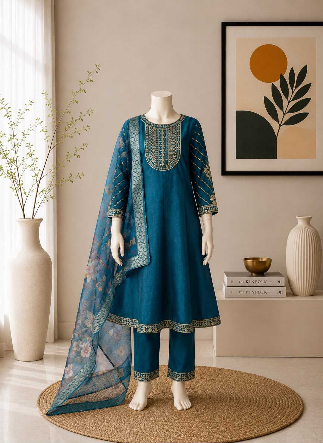 YNF Wholesale Fancy Kids Suit KESH210 Regal Festive Shades | Surat Manufacturer
