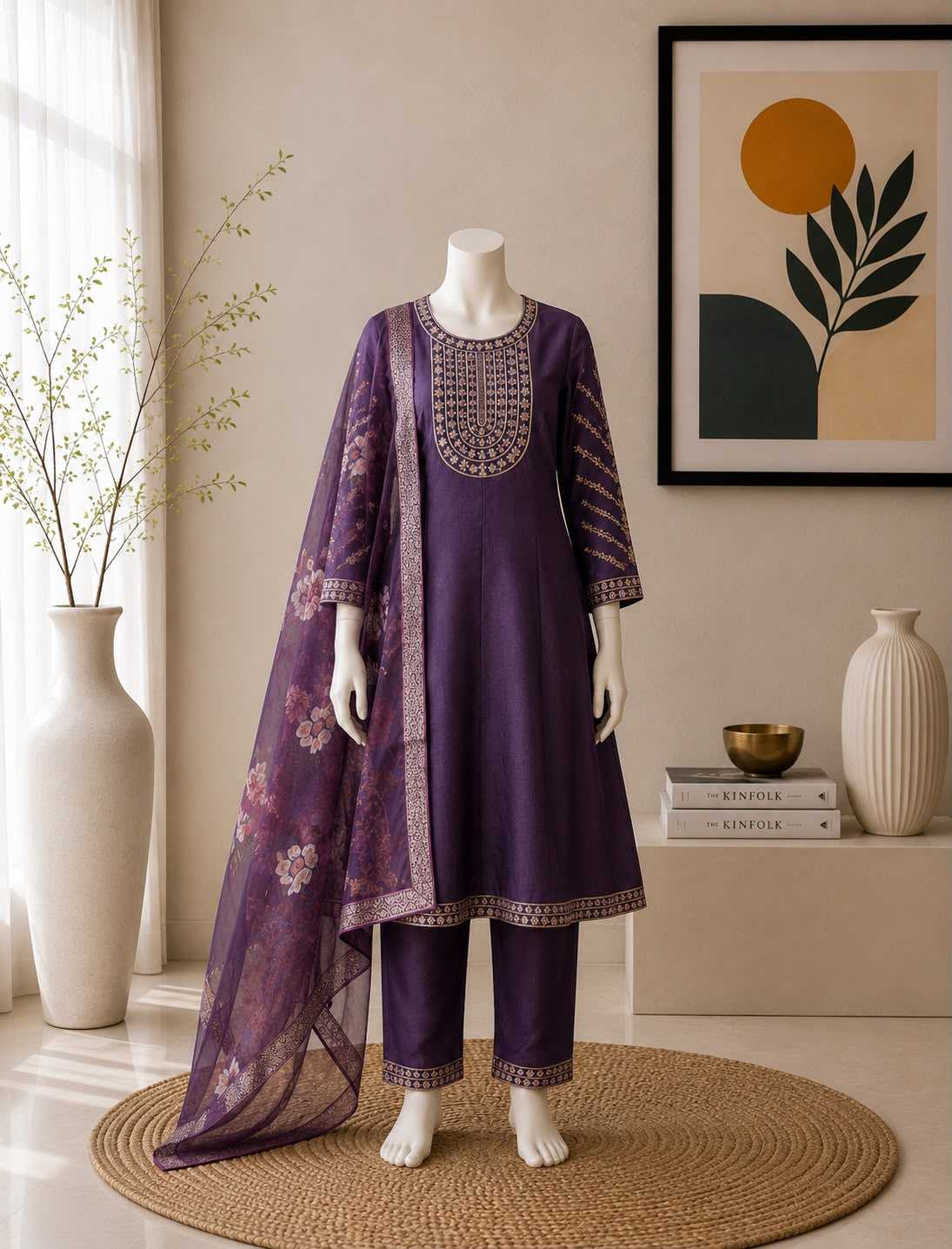 YNF Wholesale Fancy Kids Suit KESH210 Regal Festive Shades | Surat Manufacturer