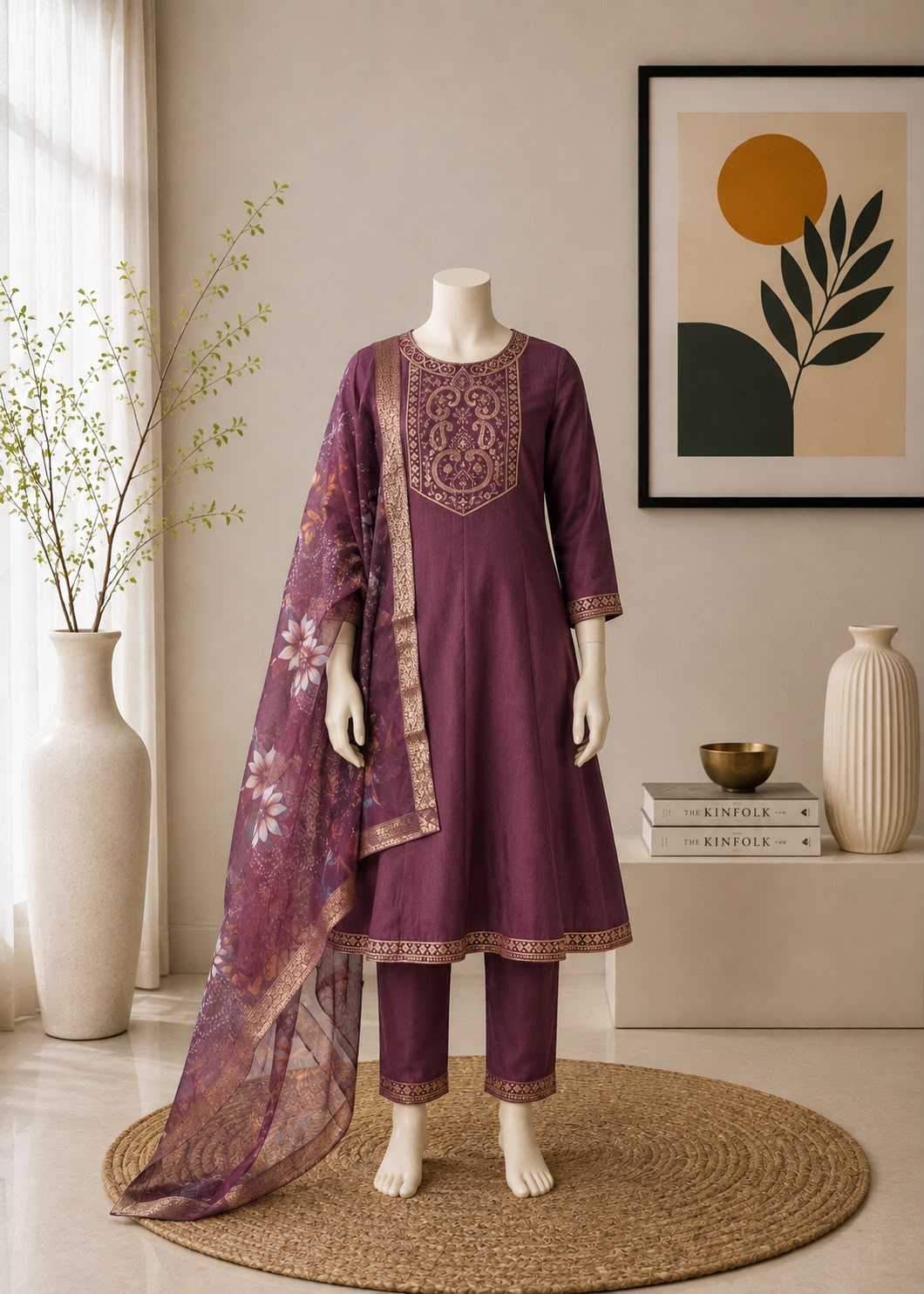 YNF Wholesale Fancy Kids Suit KESH210 Regal Festive Shades | Surat Manufacturer