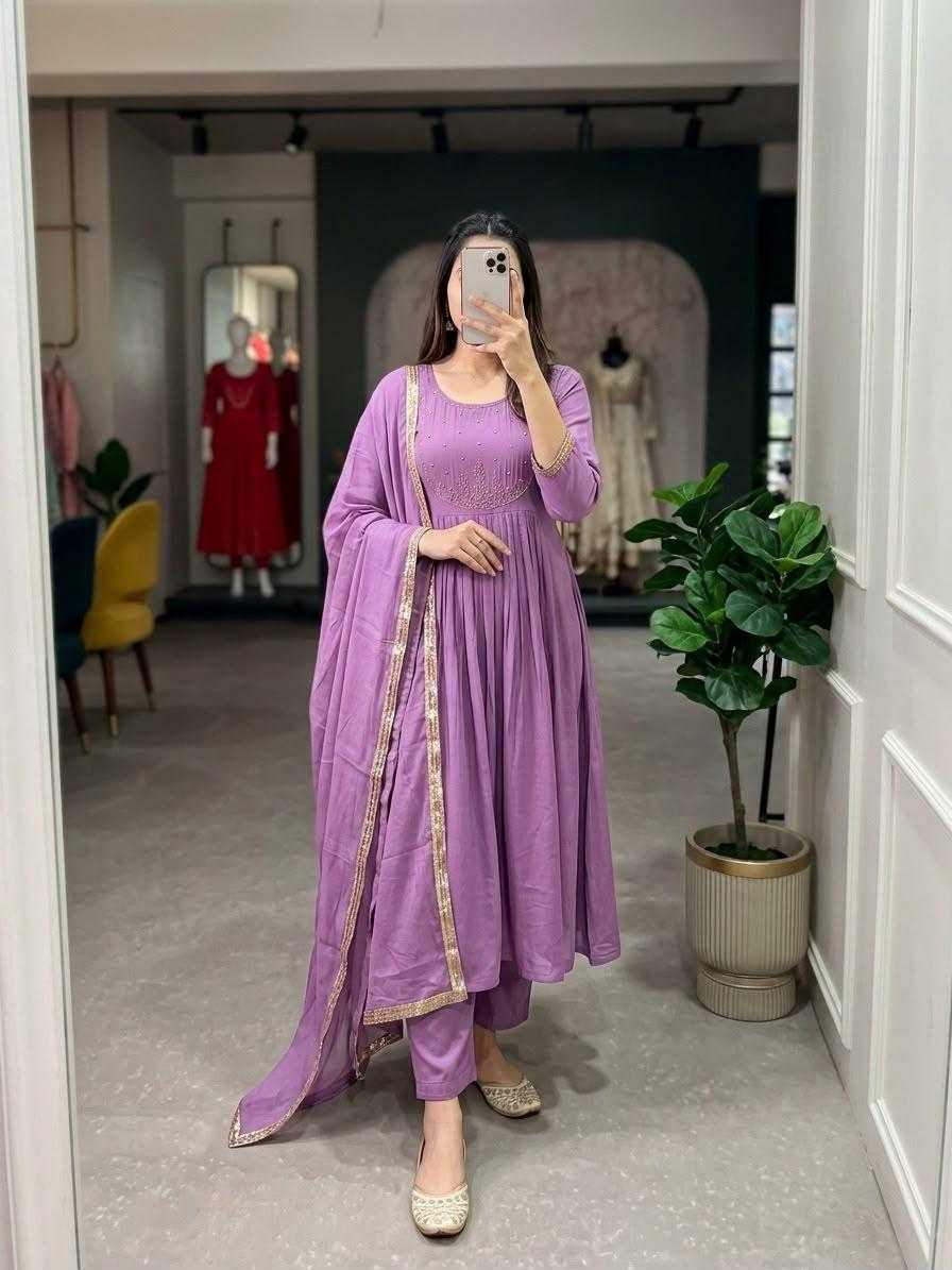 YNF Wholesale Chanderi Silk Festive Kurtis  | Surat Manufacturer