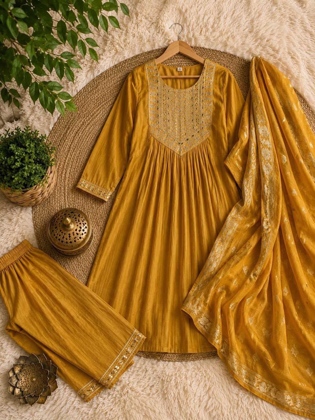 YNF Wholesale Slubby Festive Kurtis KESH210 VEDANSHI | Surat Manufacturer