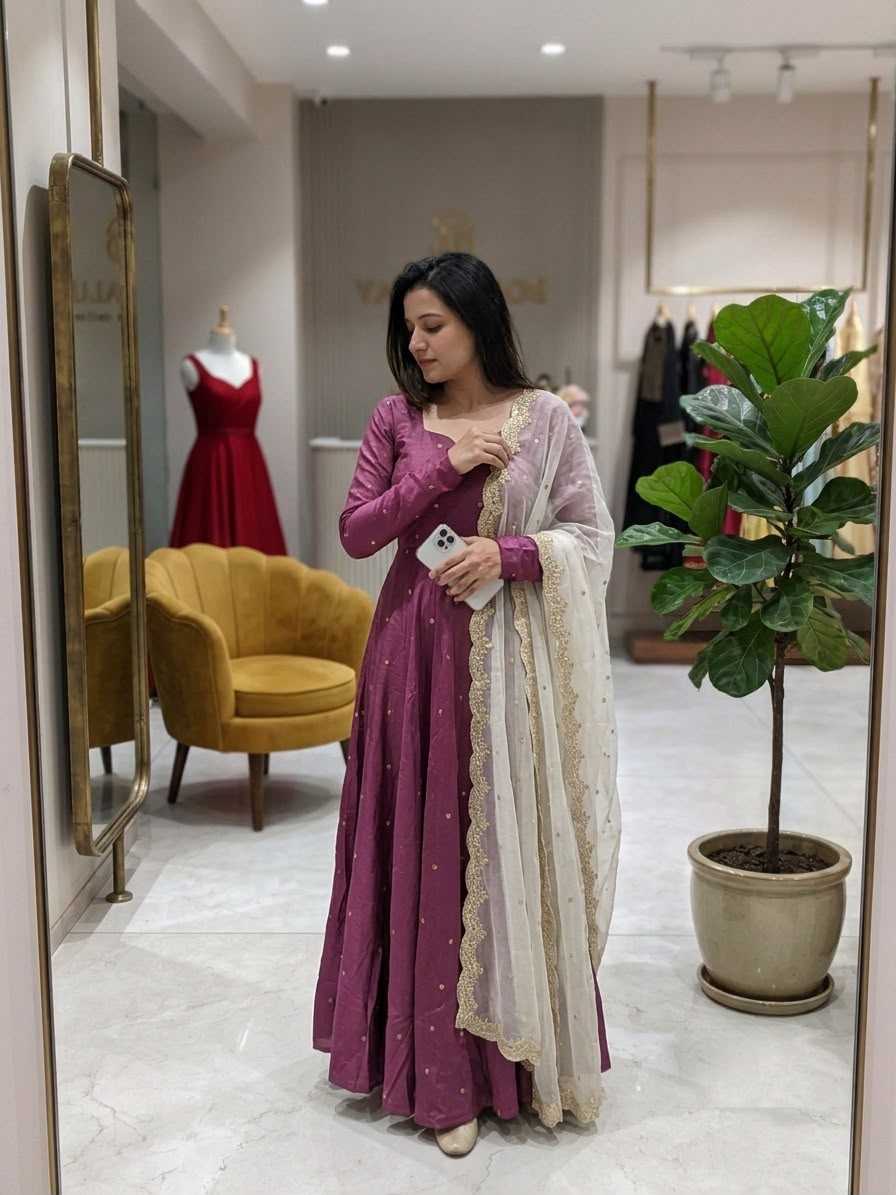 YNF Wholesale Chinon Embroidery Suits KESH210 VEDEHI | Surat Manufacturer
