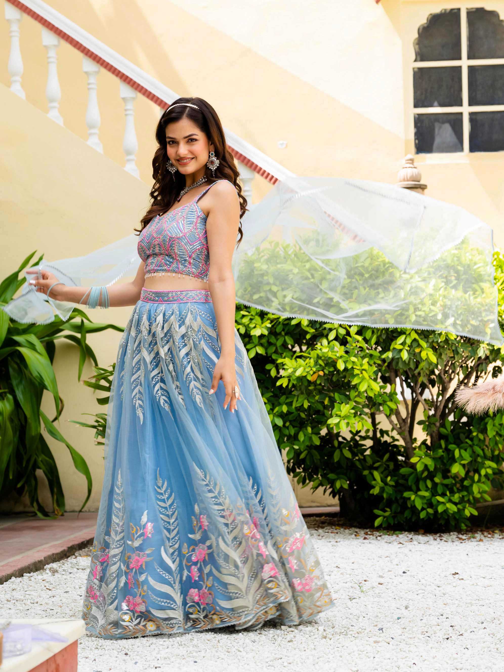 YNF Wholesale Net Net Fancy Lehenga KESH213 286 | Surat Manufacturer