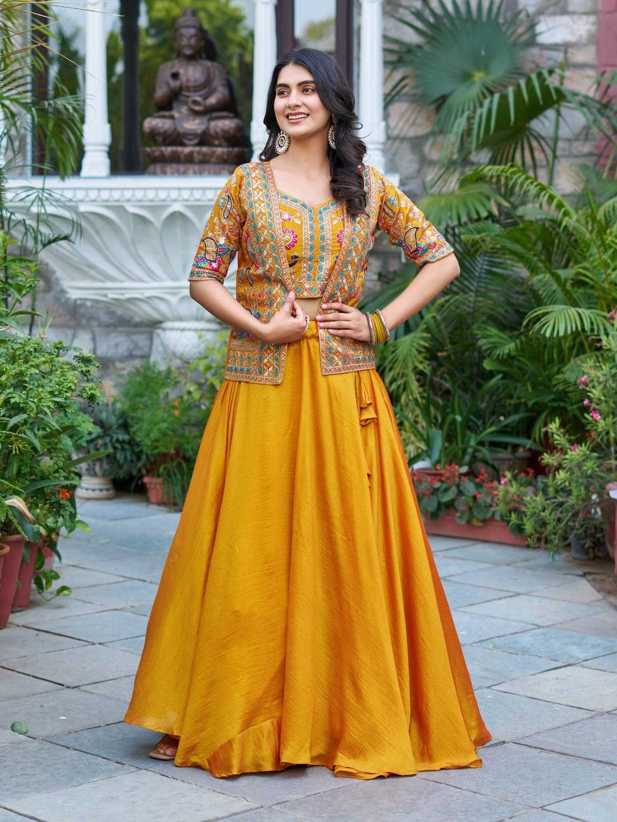 YNF Wholesale Soft Vichitra Wedding Lehenga KESH213 326 | Surat Manufacturer