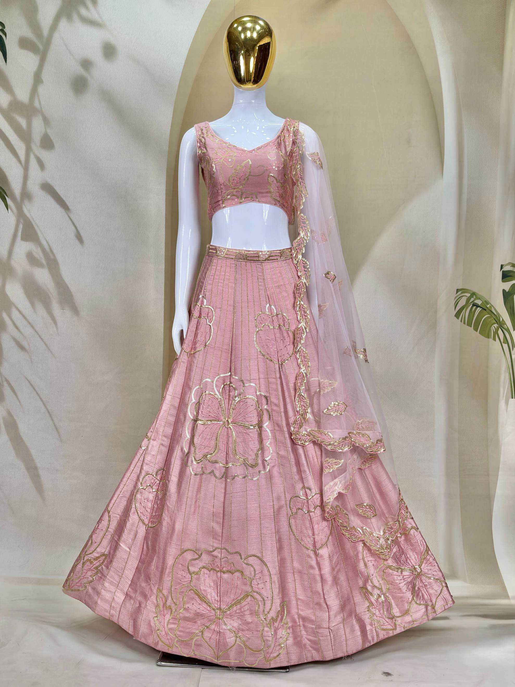 YNF Wholesale Fancy Embroidered Lehenga KESH213 330 | Surat Manufacturer