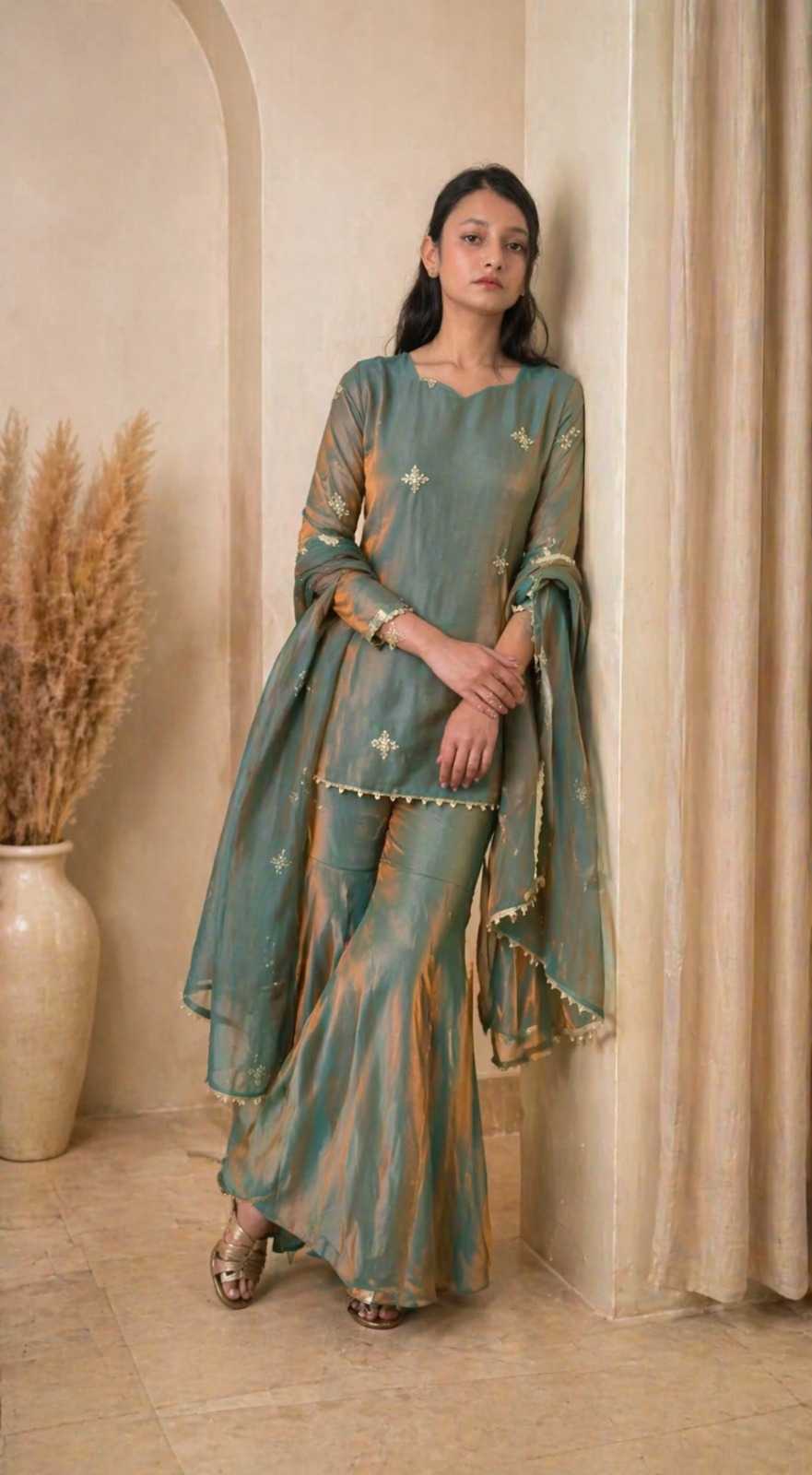 YNF Wholesale Fancy Sharara Salwar Suits KESH213 380 | Surat Manufacturer