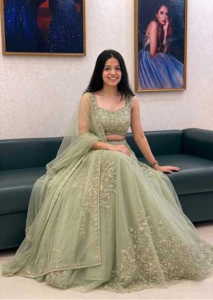 YNF Wholesale Organza Designer Lehenga KESH213 383 | Surat Manufacturer
