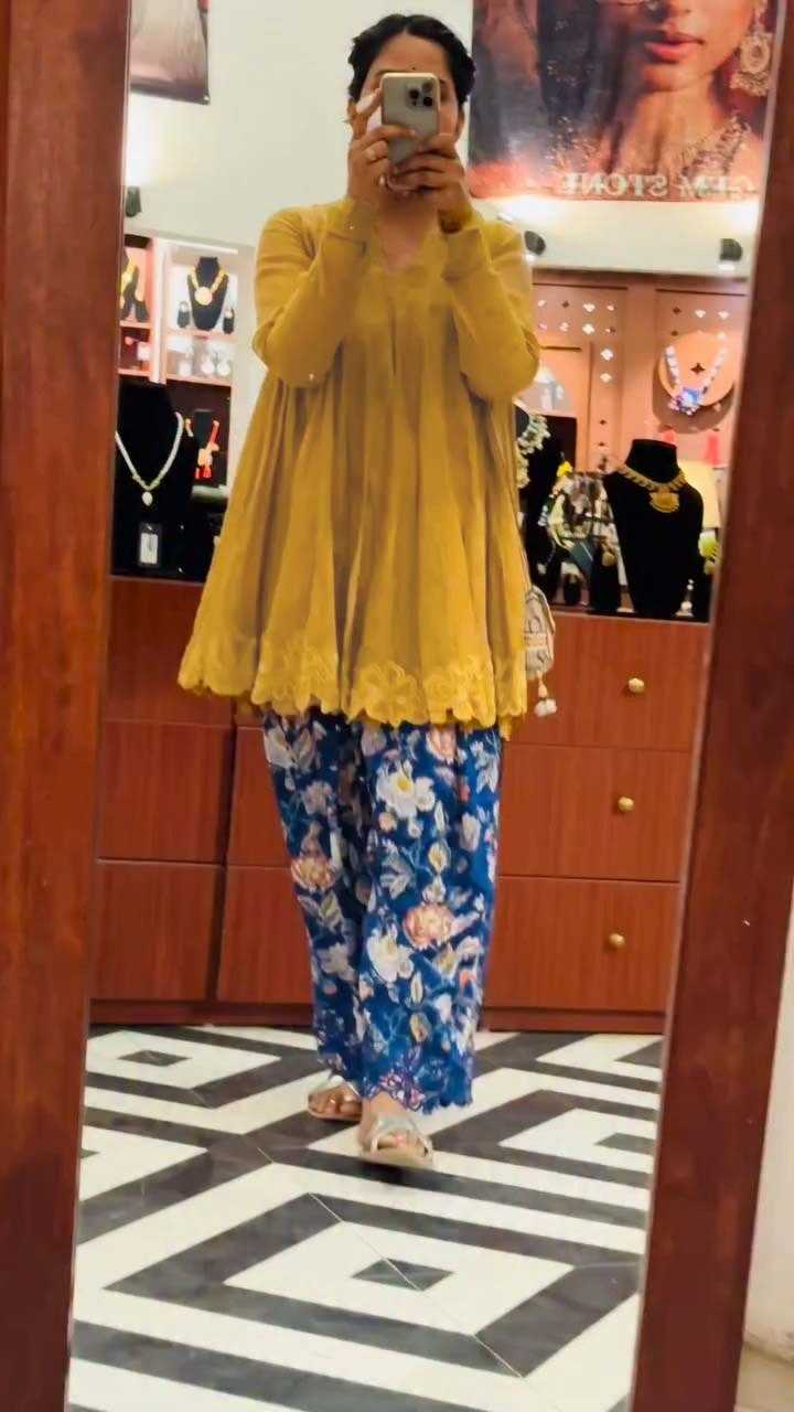 YNF Wholesale Chanderi Soft Designer Kurtis KESH215 1464 | Surat Manufacturer