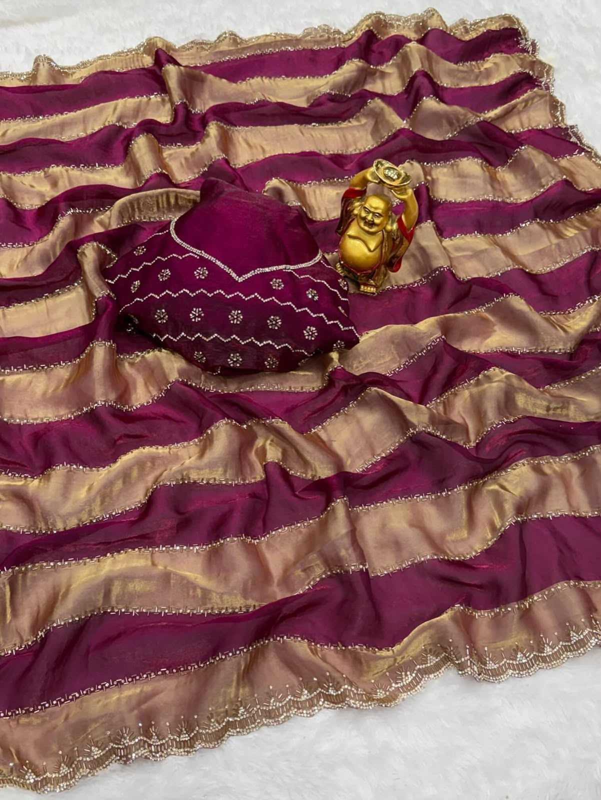YNF Wholesale Space Silk Designer Sarees  | Surat Manufacturer