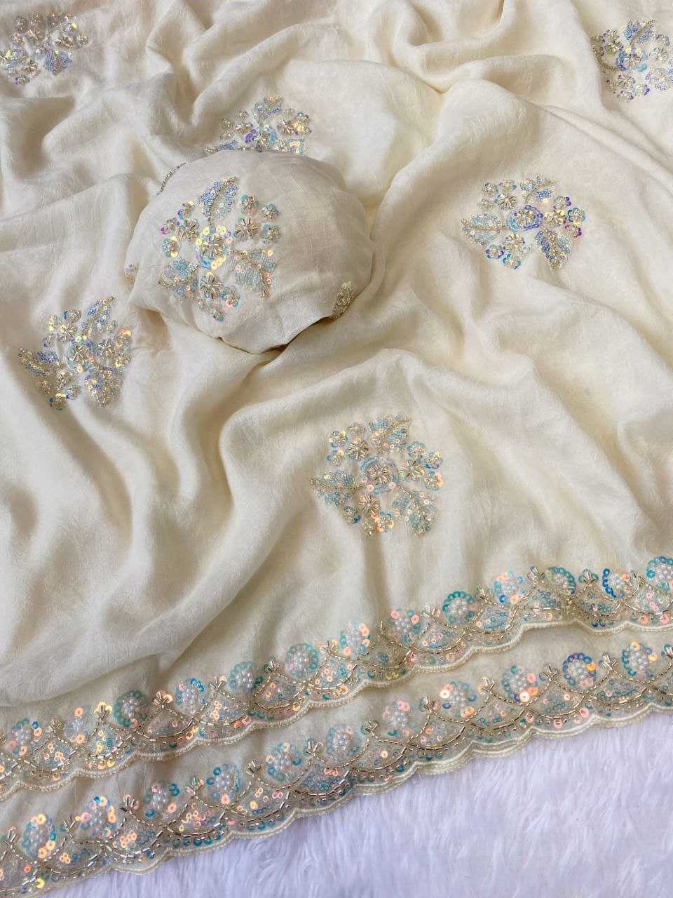YNF Wholesale Cotton Hand Work Sarees  | Surat Manufacturer
