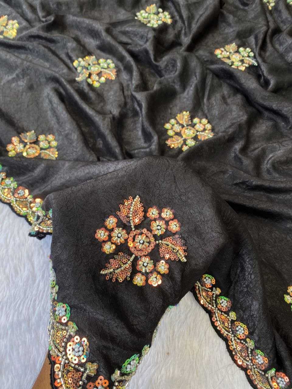 YNF Wholesale Cotton Hand Work Sarees  | Surat Manufacturer