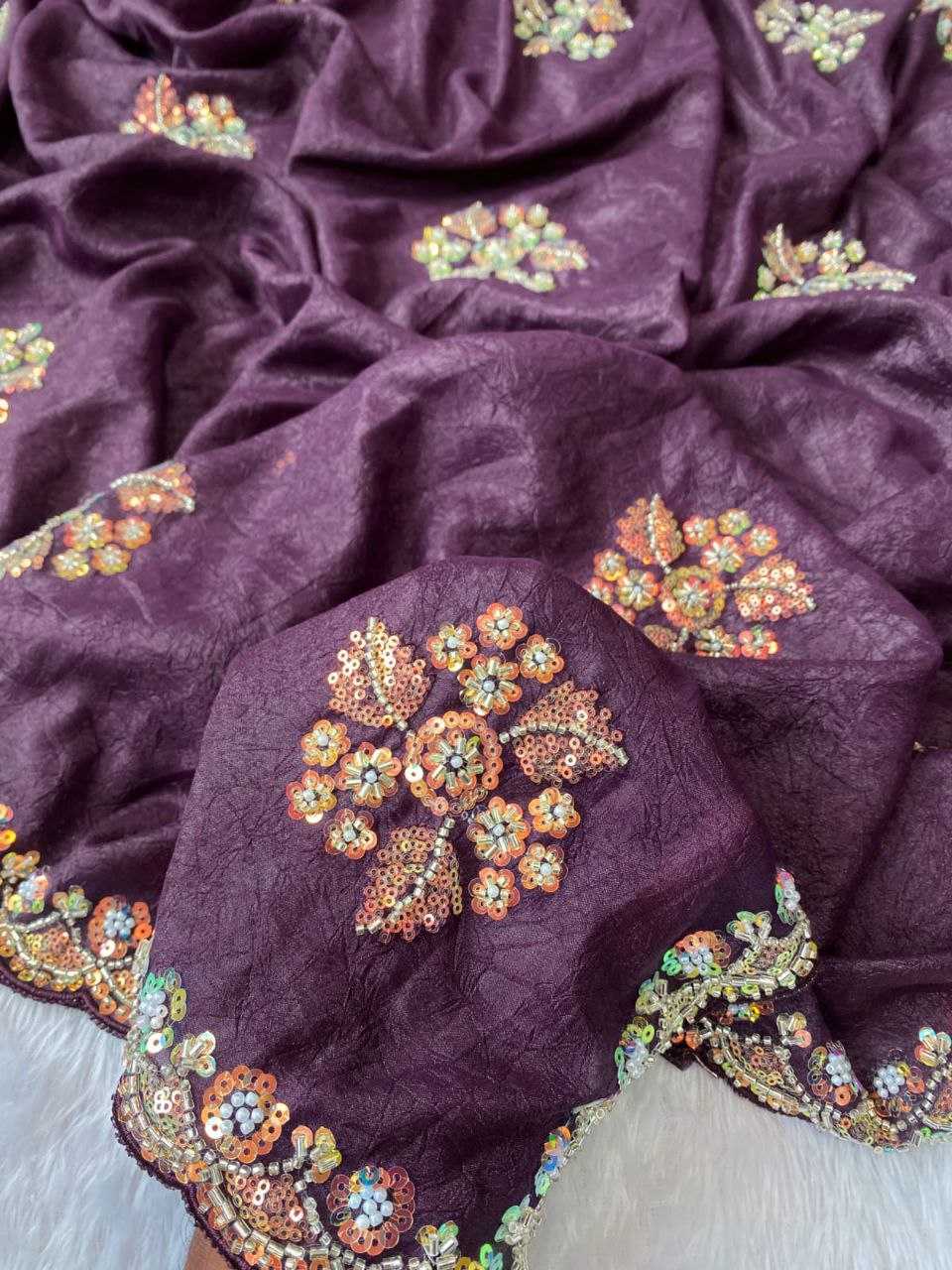 YNF Wholesale Cotton Hand Work Sarees  | Surat Manufacturer