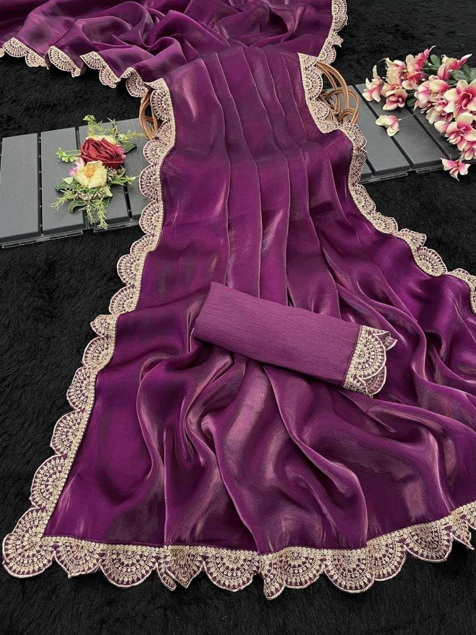 YNF Wholesale Jimmy Choo Designer Sarees  | Surat Manufacturer