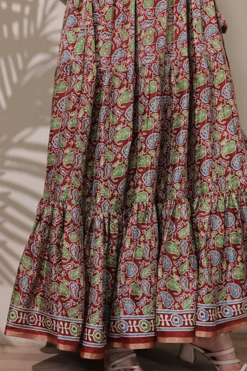 YNF Wholesale Silk Anarkali Gown  | Surat Manufacturer