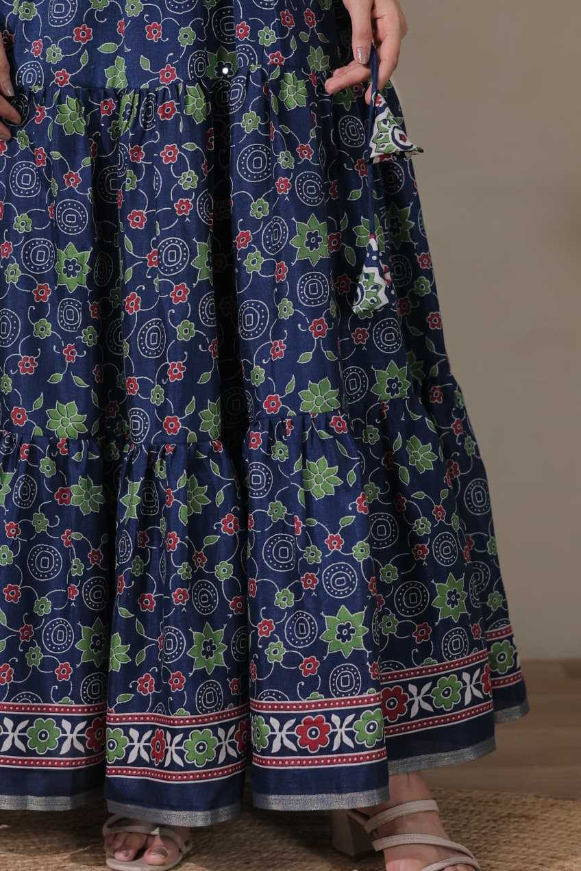 YNF Wholesale Silk Anarkali Gown  | Surat Manufacturer