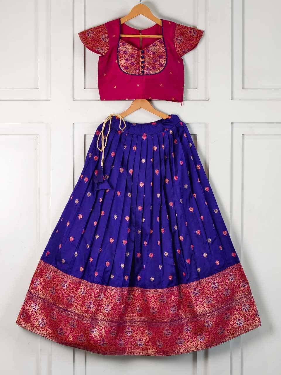 YNF Wholesale Soft Silk Kids Lehenga  | Surat Manufacturer