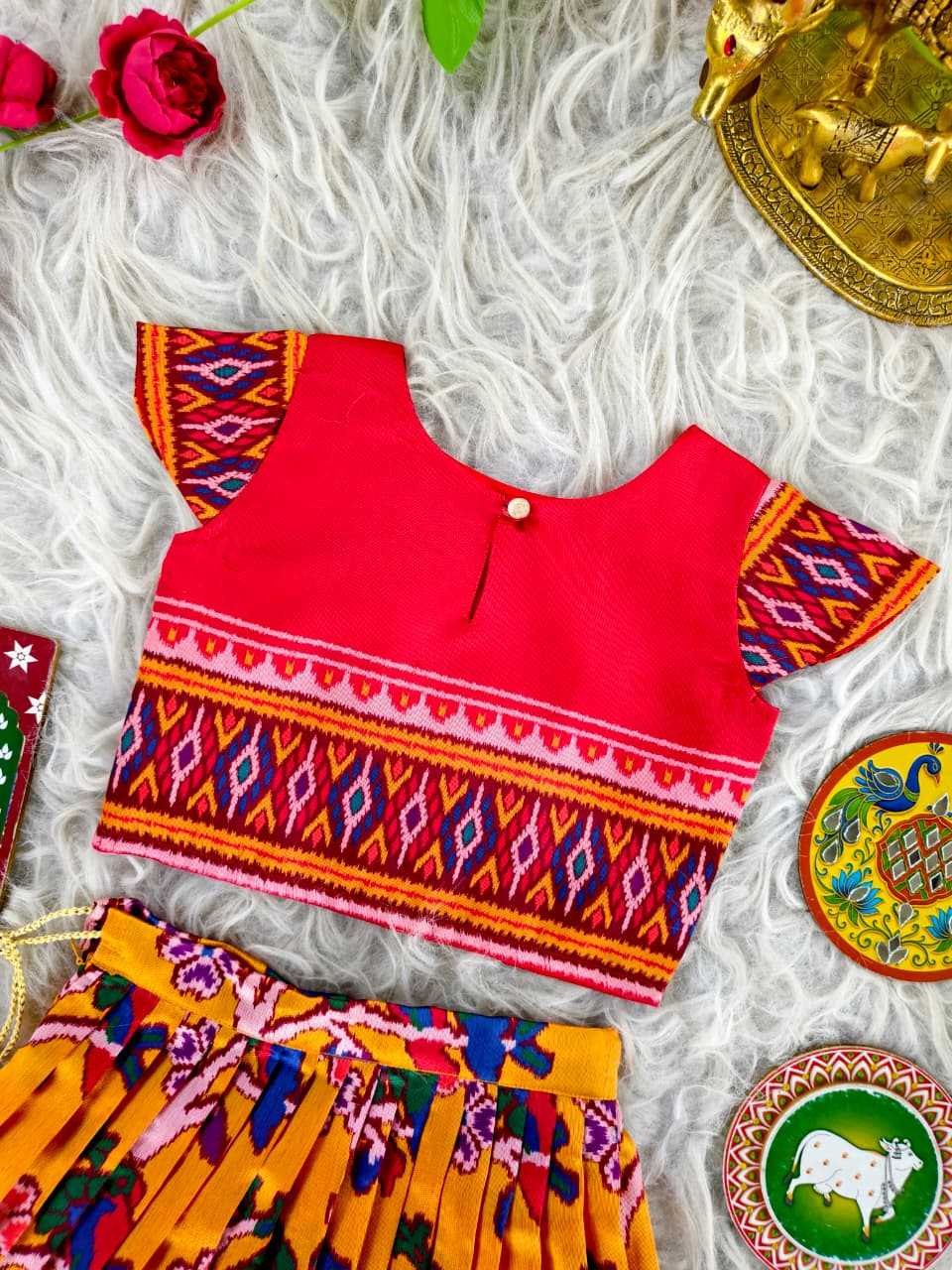 YNF Wholesale Silk Kids Lehenga  | Surat Manufacturer