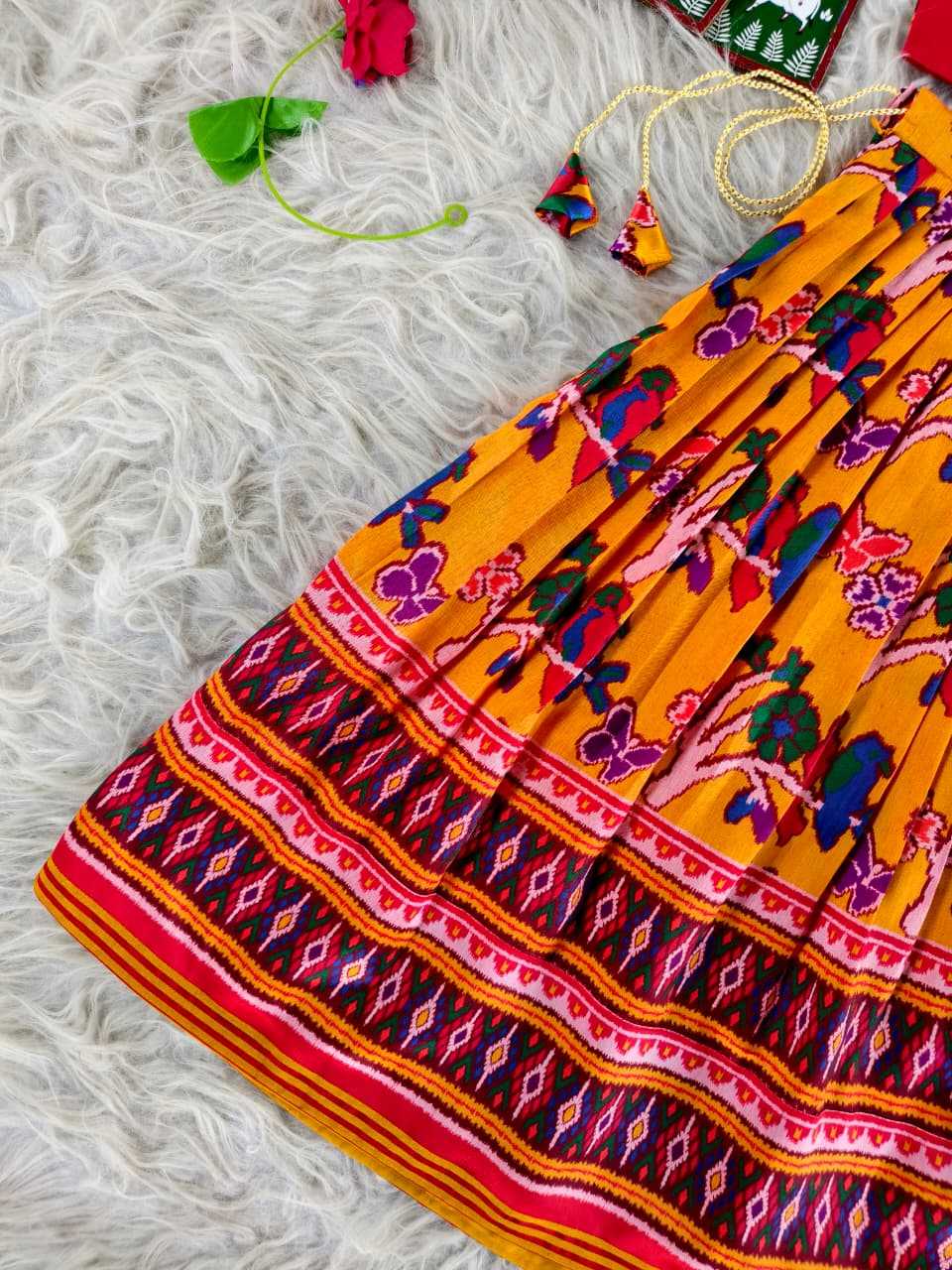 YNF Wholesale Silk Kids Lehenga  | Surat Manufacturer