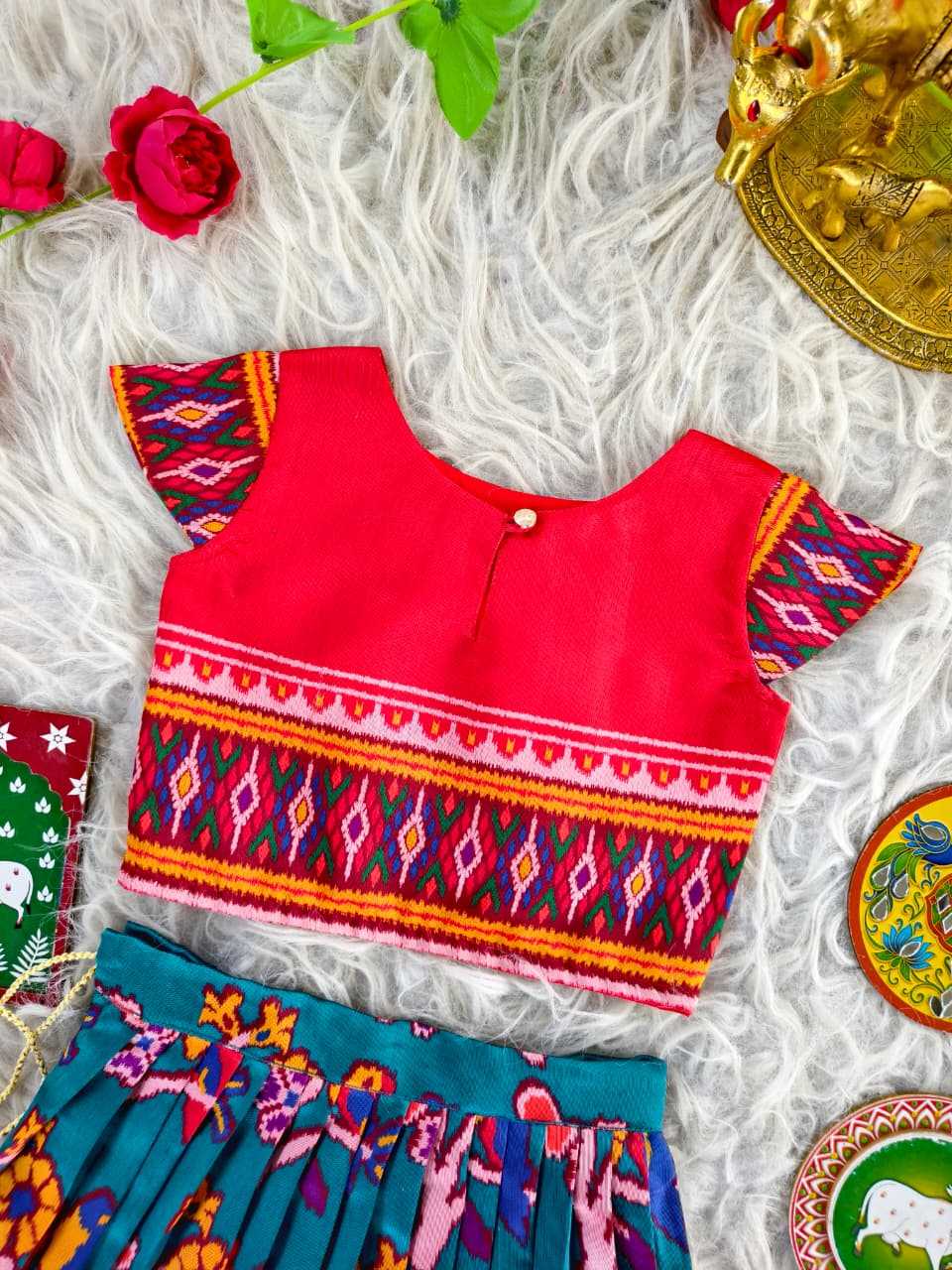 YNF Wholesale Silk Kids Lehenga  | Surat Manufacturer