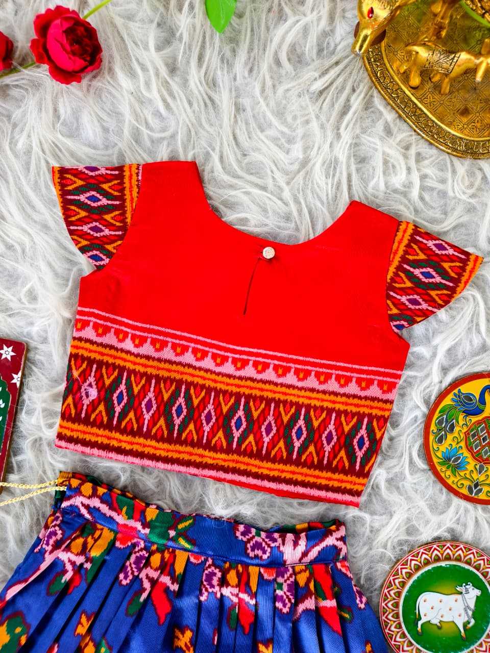 YNF Wholesale Silk Kids Lehenga  | Surat Manufacturer