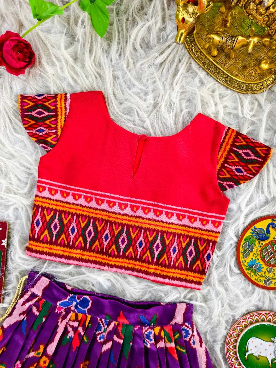 YNF Wholesale Silk Kids Lehenga  | Surat Manufacturer