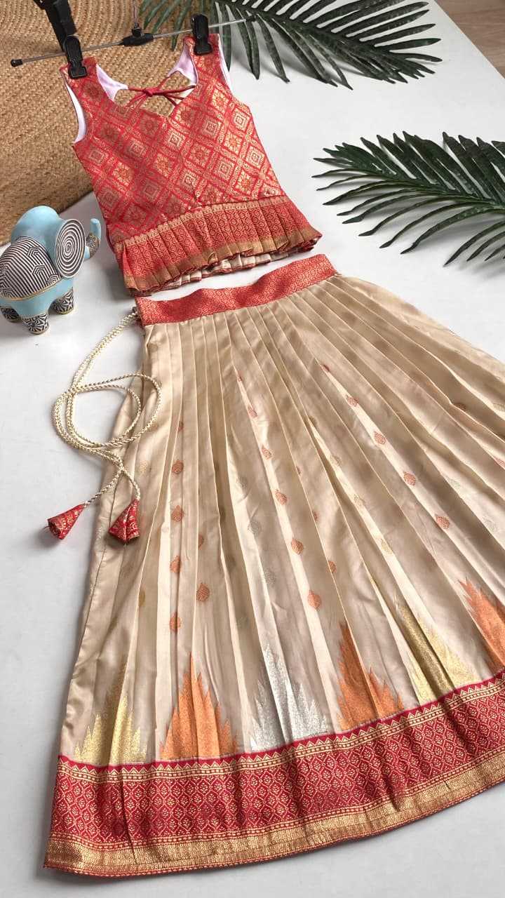 YNF Wholesale Silk Kids Lehenga  | Surat Manufacturer