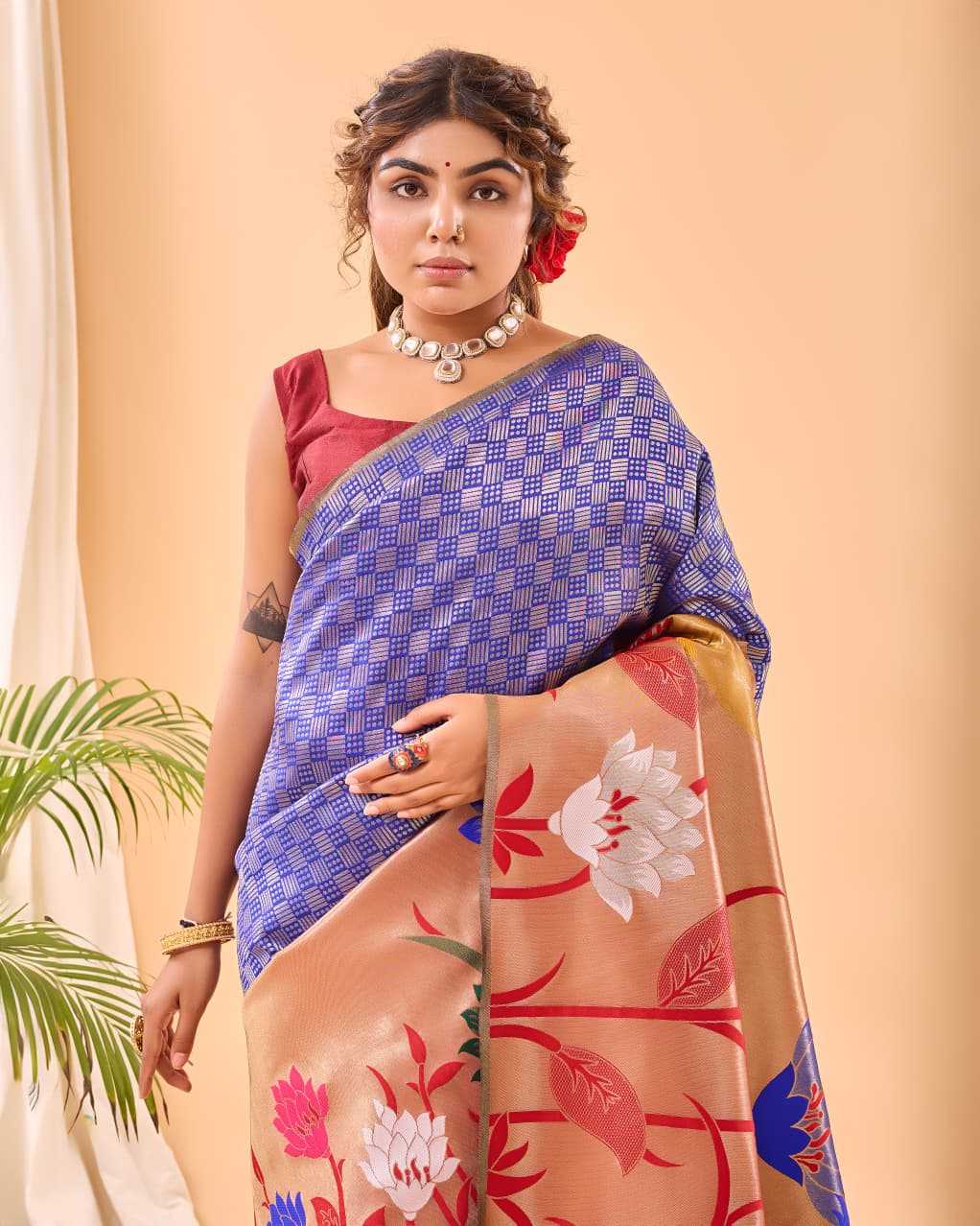 YNF Wholesale Paithani Silk Paithani Sarees  | Surat Manufacturer