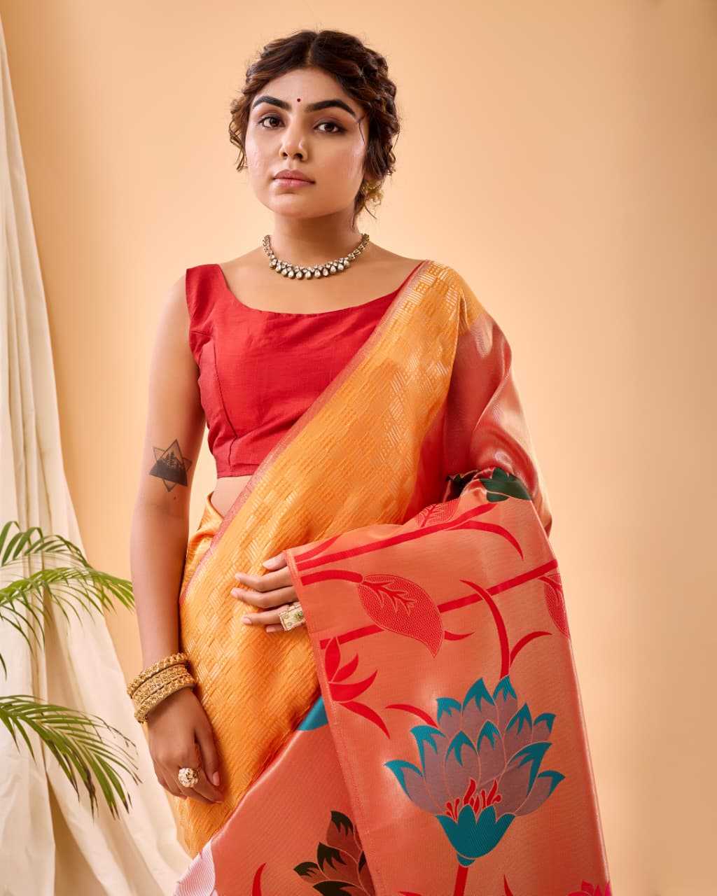 YNF Wholesale Paithani Silk Paithani Sarees  | Surat Manufacturer