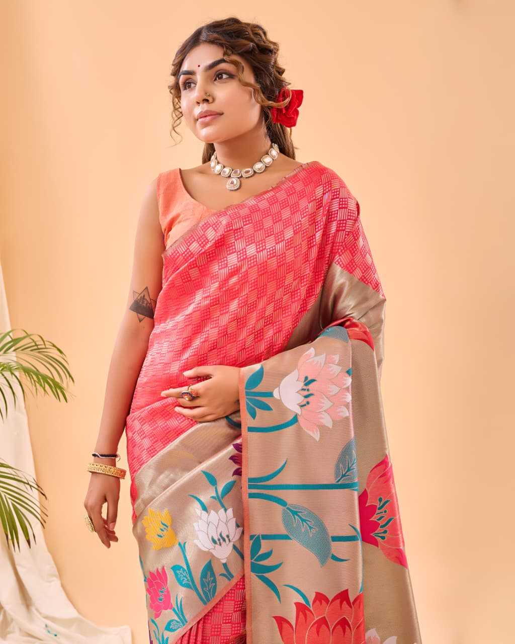 YNF Wholesale Paithani Silk Paithani Sarees  | Surat Manufacturer