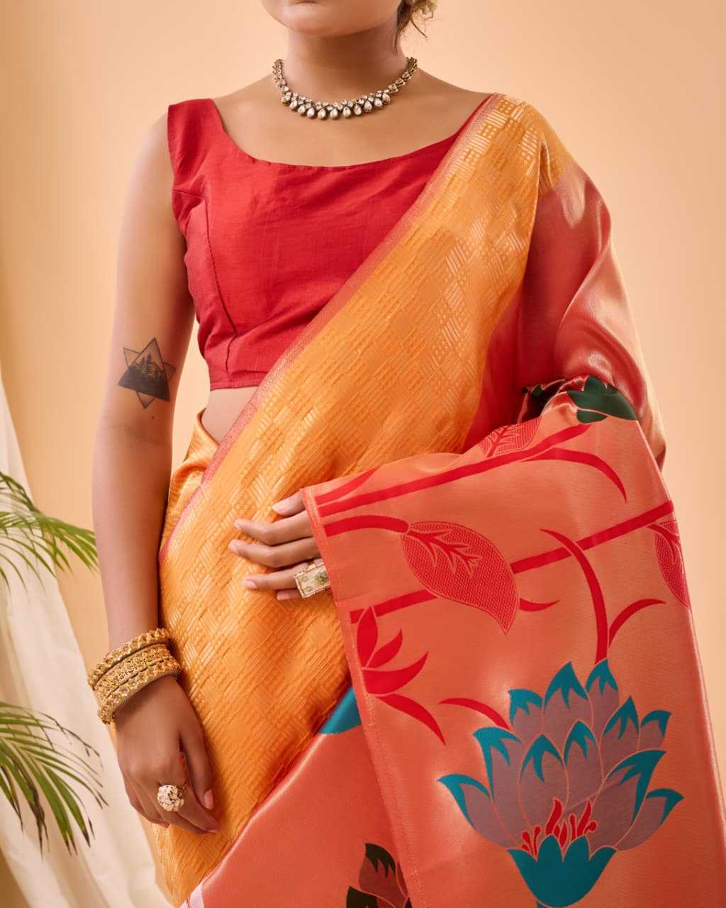 YNF Wholesale Paithani Silk Paithani Sarees  | Surat Manufacturer