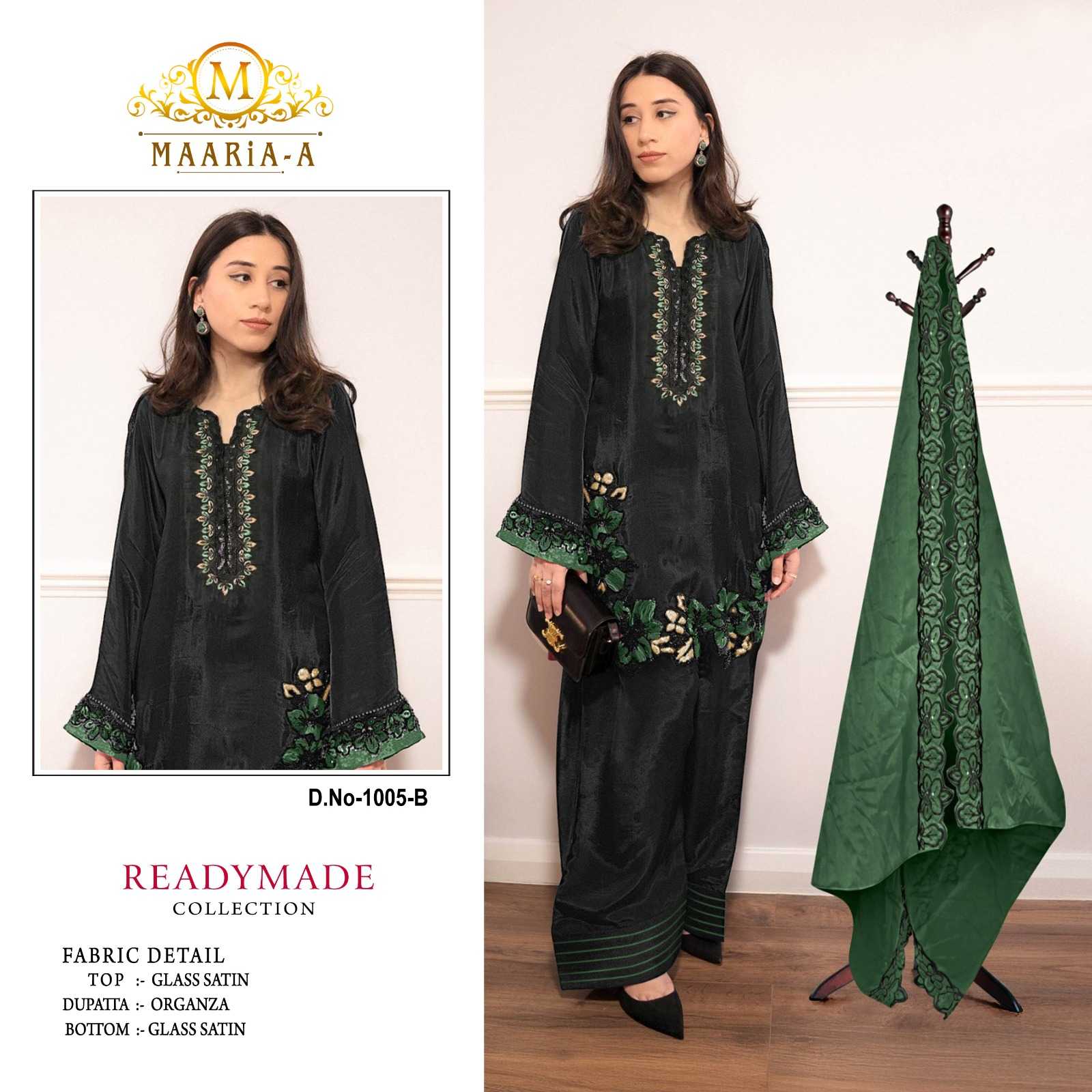 YNF Wholesale Satin Embroidery Suits  | Surat Manufacturer