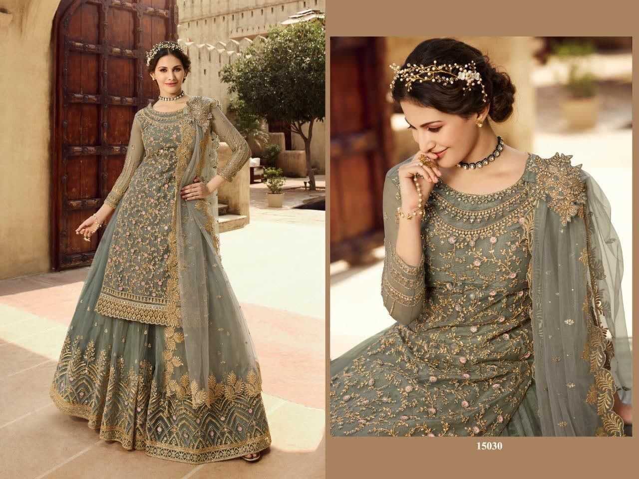 YNF Wholesale Net Embroidery Suits  | Surat Manufacturer
