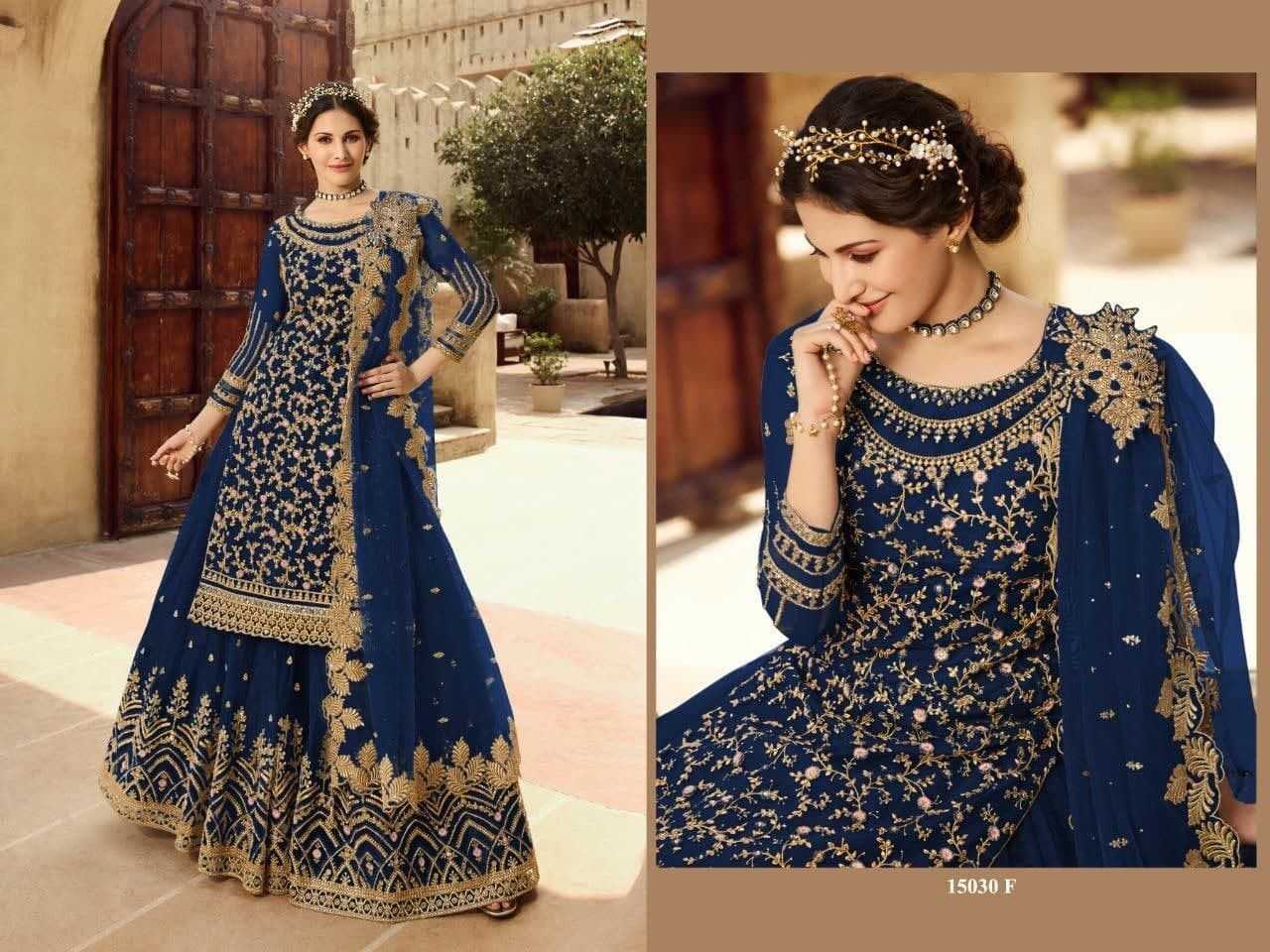 YNF Wholesale Net Embroidery Suits  | Surat Manufacturer