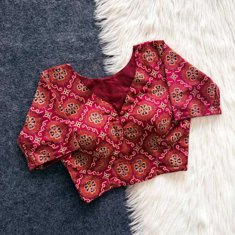 YNF Wholesale Pure Cotton Printed Blouse  | Surat Manufacturer
