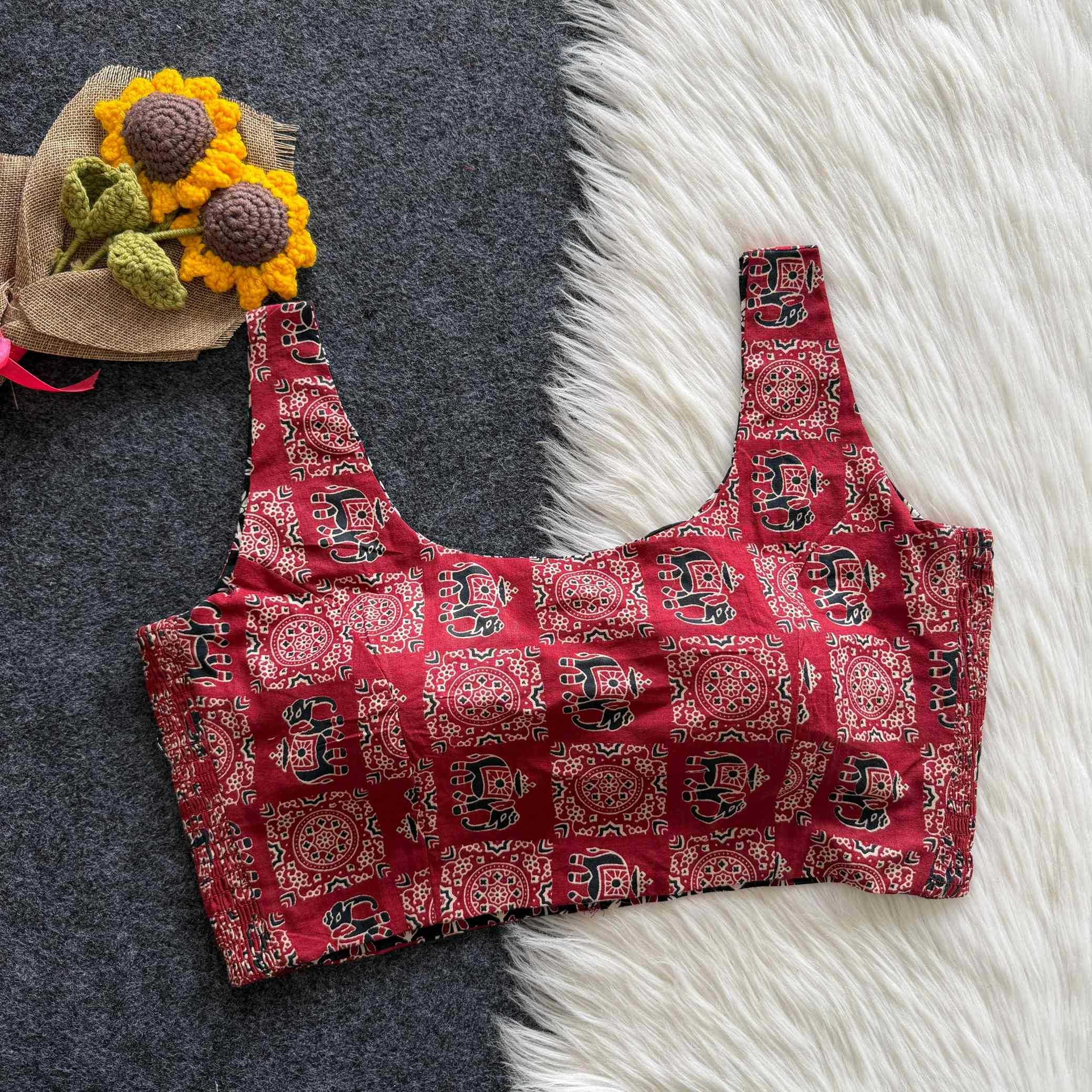 YNF Wholesale Pure Cotton Printed Blouse KESH388 Kavya | Surat Manufacturer