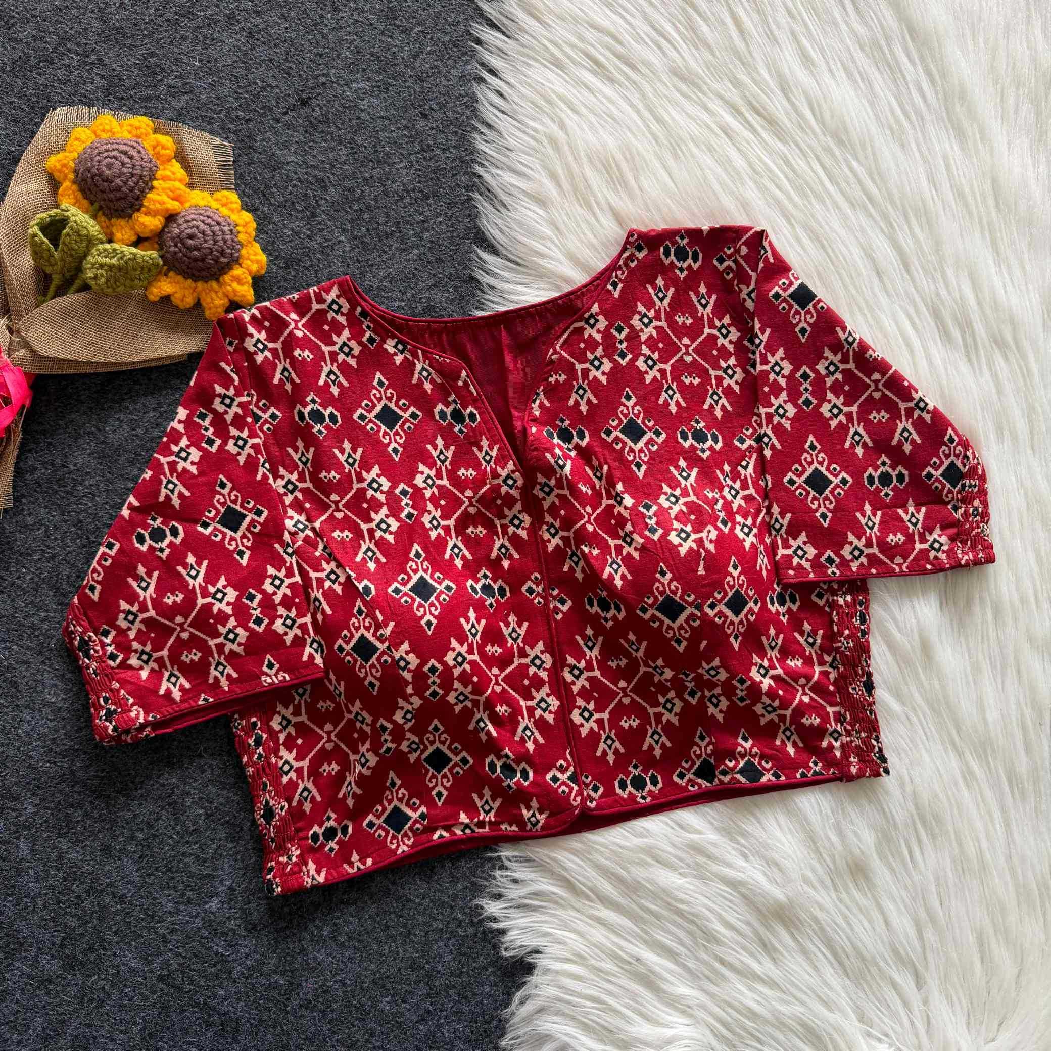 YNF Wholesale Pure Cotton Printed Blouse KESH388 Kiara | Surat Manufacturer
