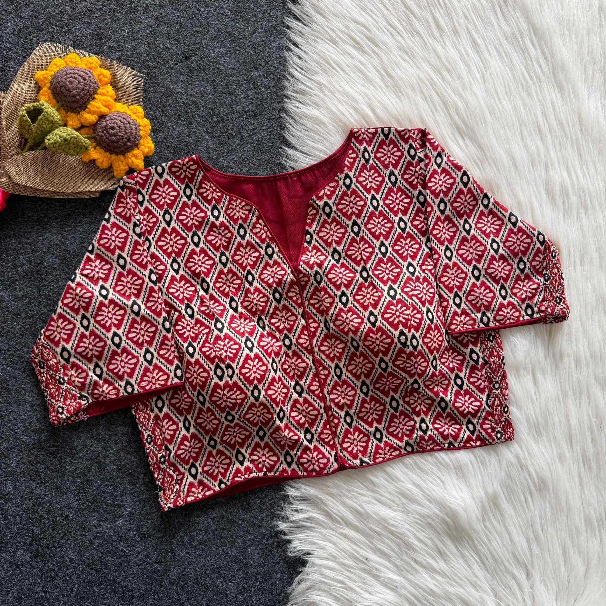 YNF Wholesale Pure Cotton Printed Blouse KESH388 Kiara | Surat Manufacturer