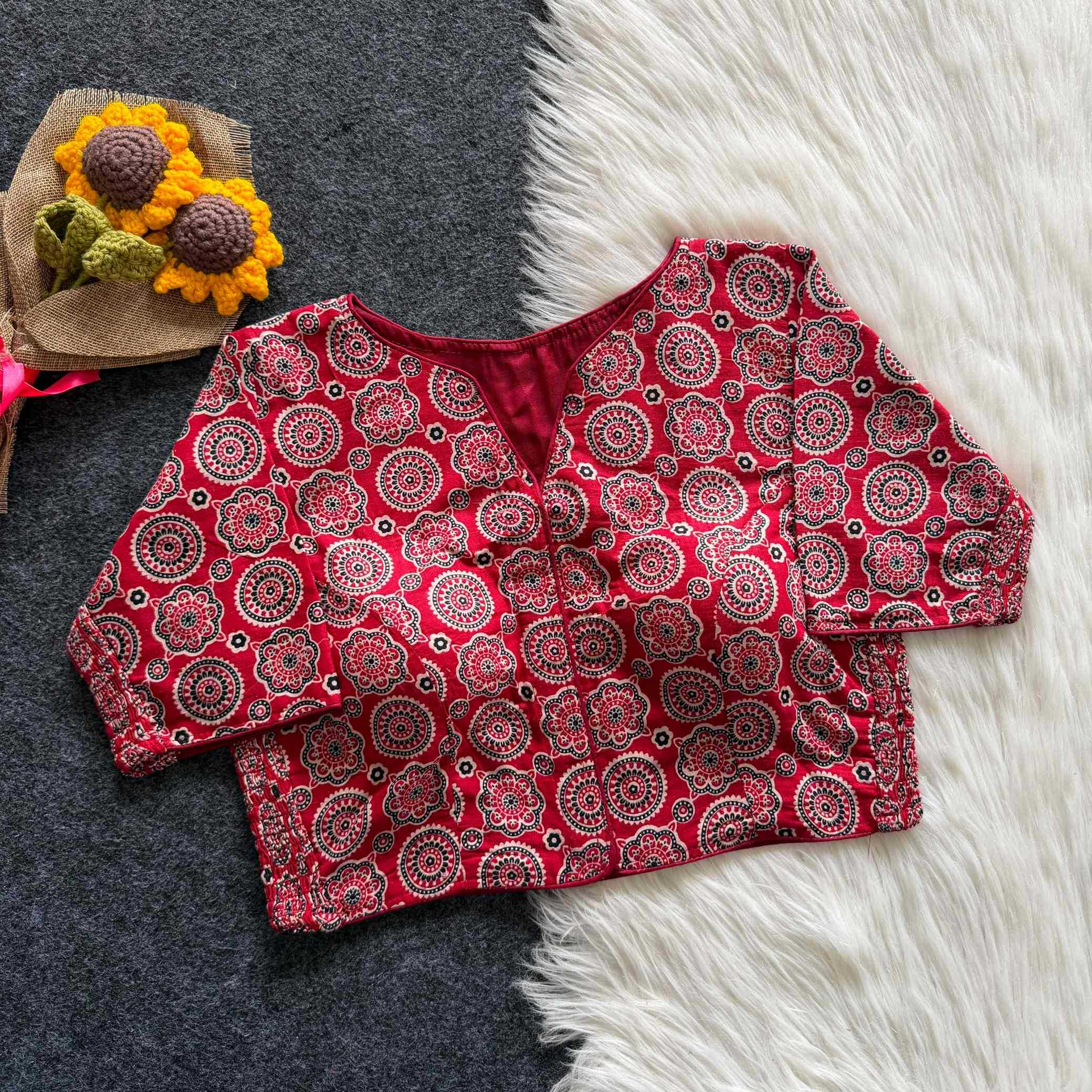 YNF Wholesale Pure Cotton Printed Blouse KESH388 Kiara | Surat Manufacturer