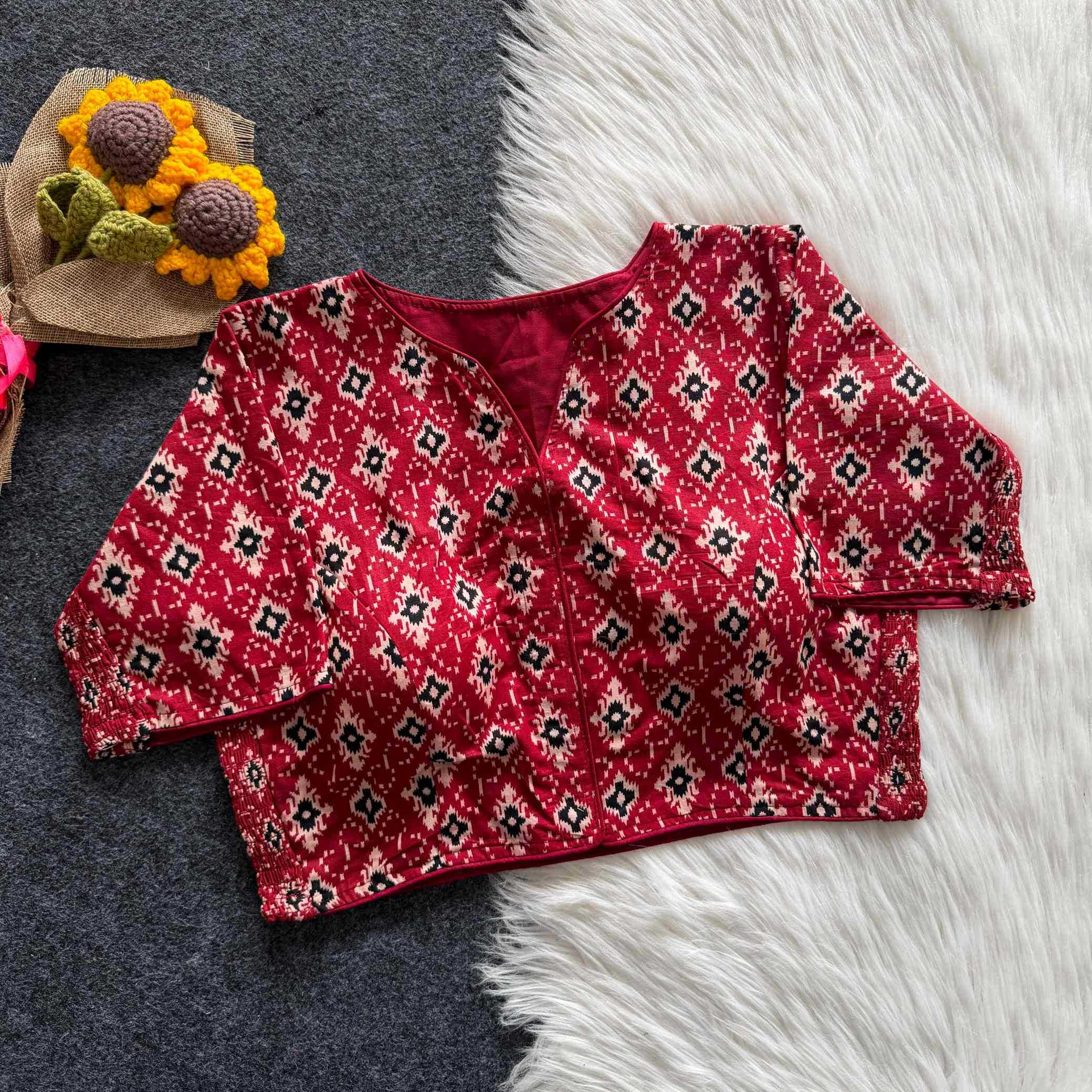 YNF Wholesale Pure Cotton Printed Blouse KESH388 Kiara | Surat Manufacturer