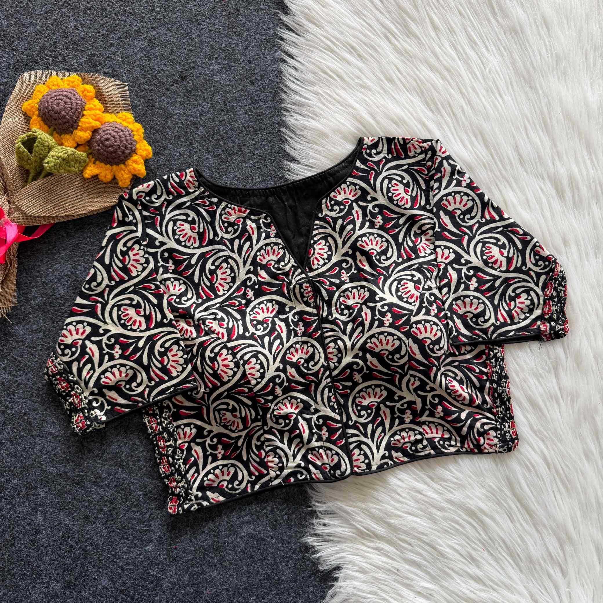 YNF Wholesale Pure Cotton Printed Blouse KESH388 Kiara | Surat Manufacturer