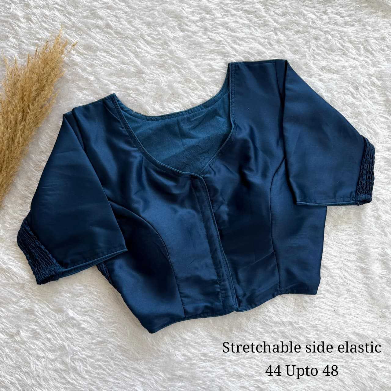 YNF Wholesale Pure Silk Stretchable Blouse  | Surat Manufacturer