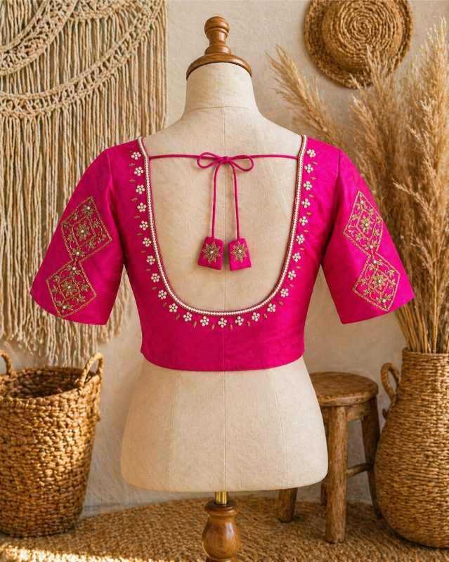 YNF Wholesale Soft Silk Designer Blouse  | Surat Manufacturer