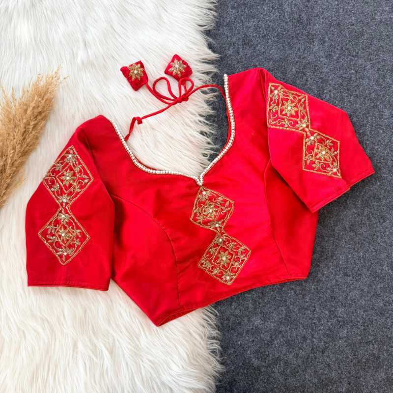 YNF Wholesale Soft Silk Designer Blouse  | Surat Manufacturer