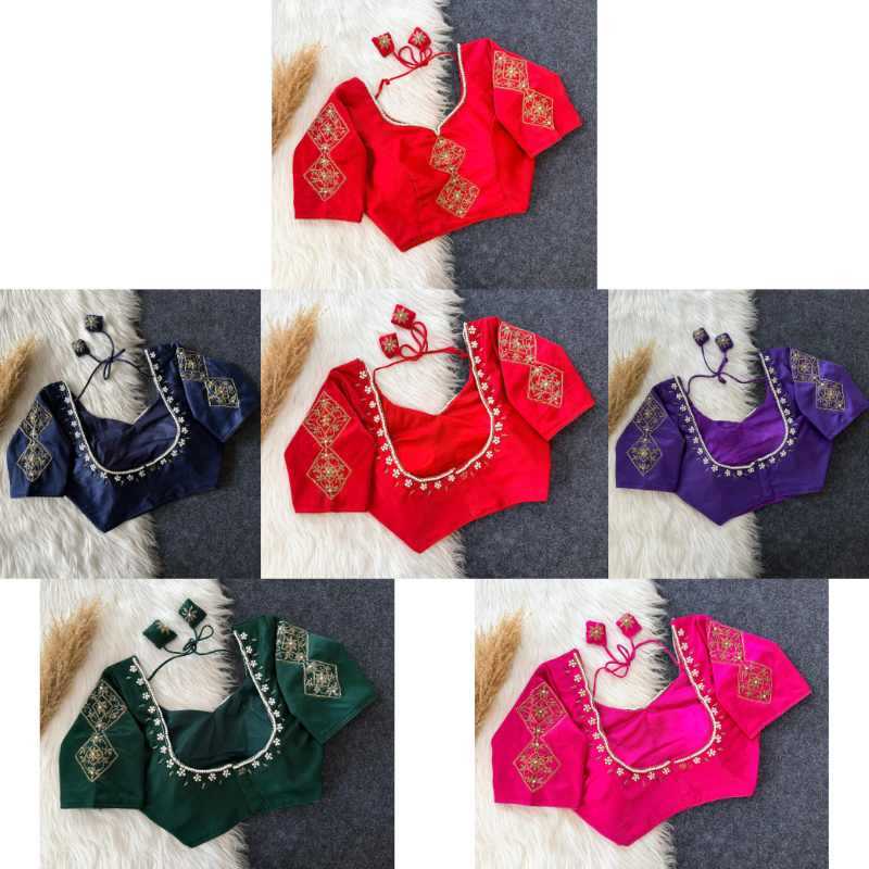 YNF Wholesale Soft Silk Designer Blouse  | Surat Manufacturer